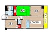 藤苑北山 3LDKの間取り