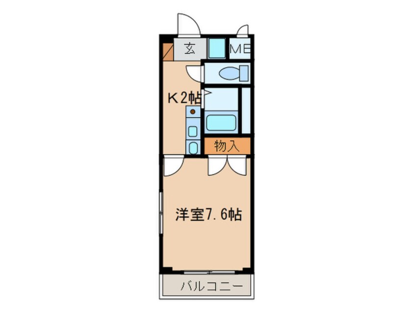 間取図 グレイスコート