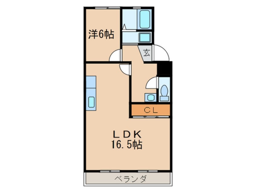 間取図 ピアネ－ズ上社２棟