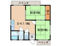 メゾン金屋の間取図