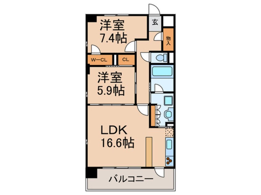 間取図 グラン・アベニュ－本郷