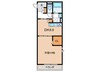 TH-Maison　Miyoshi-Kami 1DKの間取り