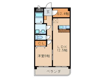 間取図 メゾンドマ－ブル