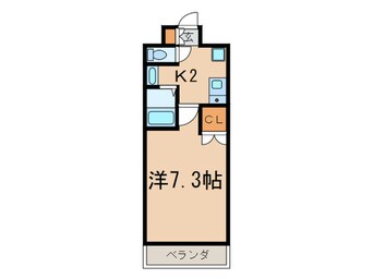 間取図 ﾊﾟｰｸ黒川