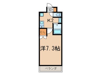 間取図 ﾊﾟｰｸ黒川