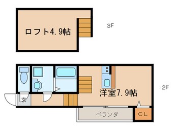 間取図 colors(A)