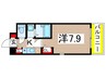 サンタウンミューズ 1Kの間取り