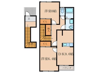 間取図 パ－クヒルズ城土