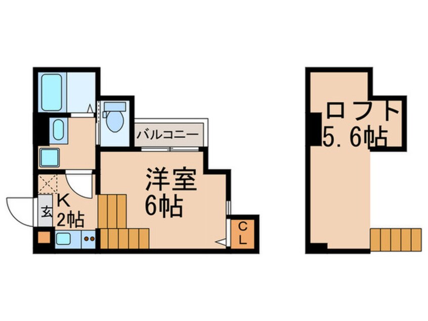間取図 ハーモニーテラス切戸町