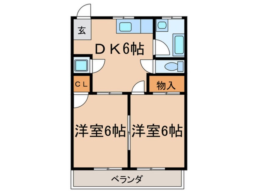 間取図 水野マンション