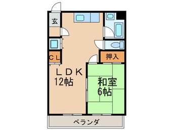 間取図 水野マンション