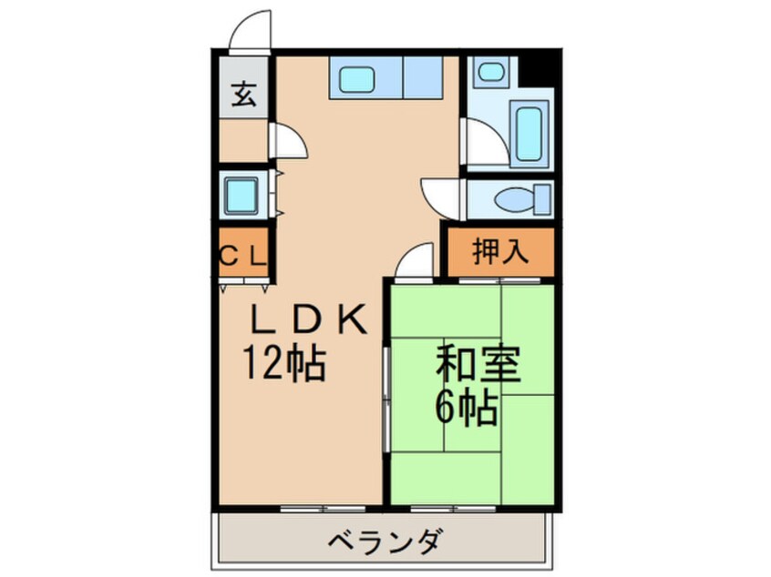 間取図 水野マンション