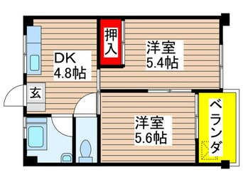 間取図 平子橋マンション