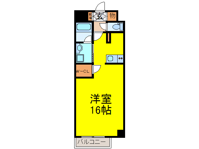 間取図 グラヴィス鶴舞