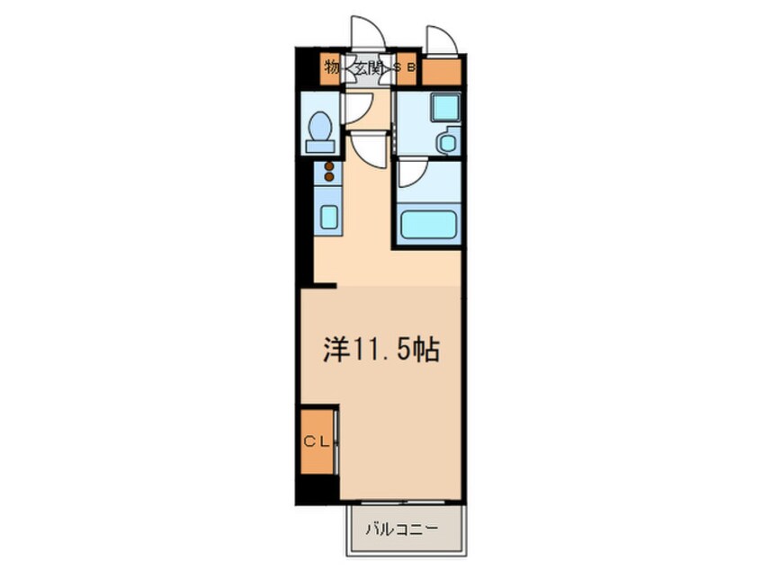 間取図 グラヴィス鶴舞