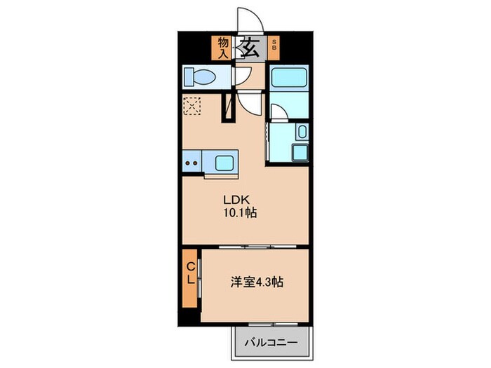 間取り図 グラヴィス鶴舞