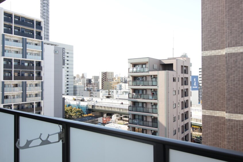 室内からの展望 グラヴィス鶴舞