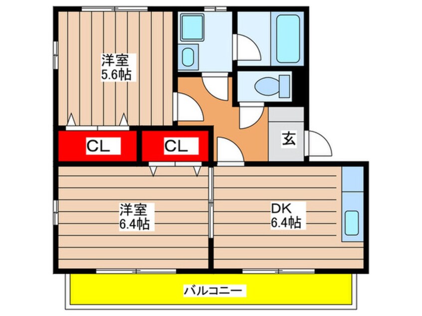 間取図 サンライフひまわり