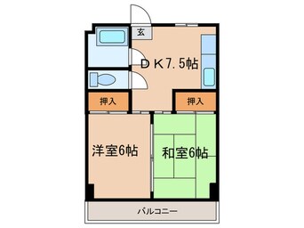 間取図 向陽ビル