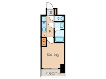 間取図 アステリ鶴舞エーナ