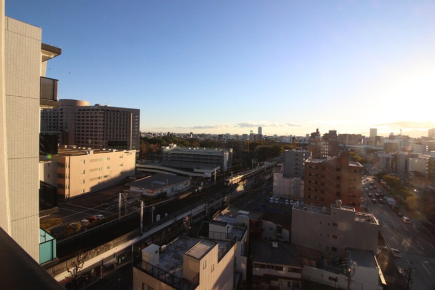 室内からの展望 アステリ鶴舞エーナ