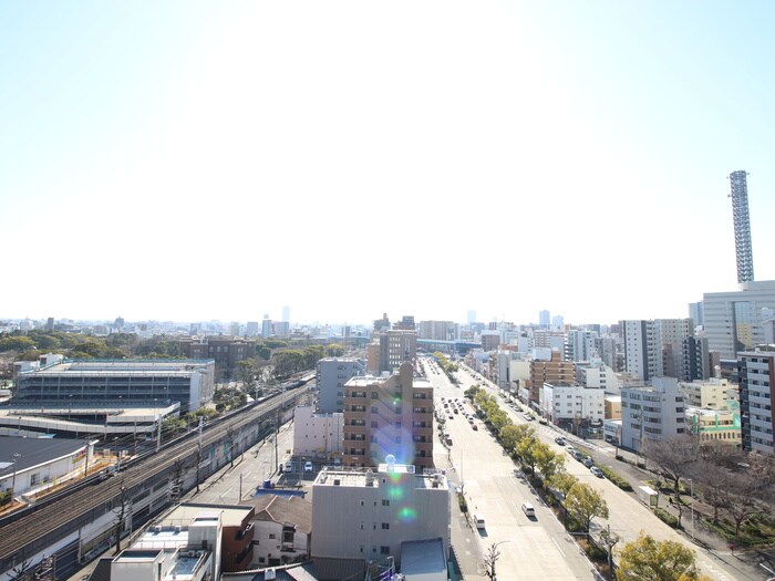 室内からの展望 アステリ鶴舞エーナ