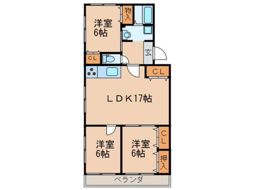 間取図 本山ﾏﾝｼｮﾝ