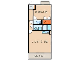 間取図 オ－ガスタ