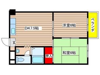 間取図 エステート原