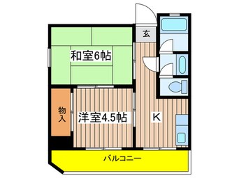 間取図 ハイツ青山