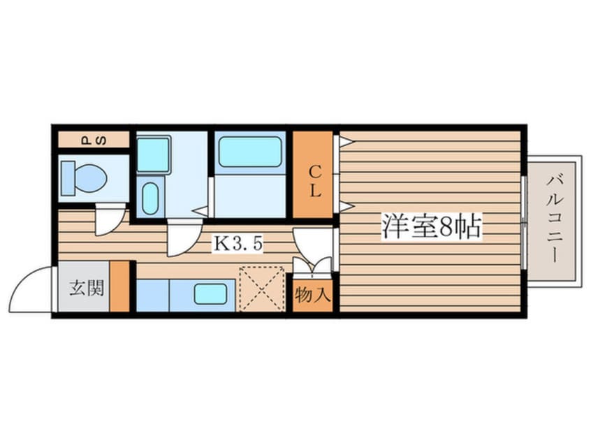 間取図 グランドヒルズ早川