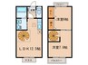 rural 2LDKの間取り