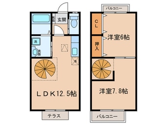 間取図 rural