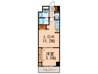 間取図 グランルクレ新栄イースト