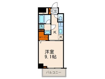 間取図 グランルクレ新栄イースト