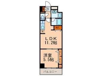 間取図 グランルクレ新栄イースト