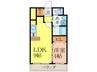ヴェルジュコート　Ⅰ 1LDKの間取り