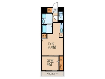 間取図 ロイヤルスクエア徳川
