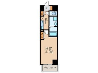 間取図 ロイヤルスクエア徳川