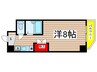 ドエル植田西 1Rの間取り