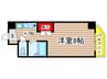 ドエル植田西 1Rの間取り