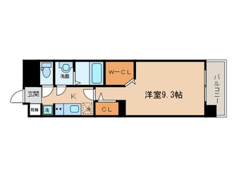 間取図 パルティール高畑(704)