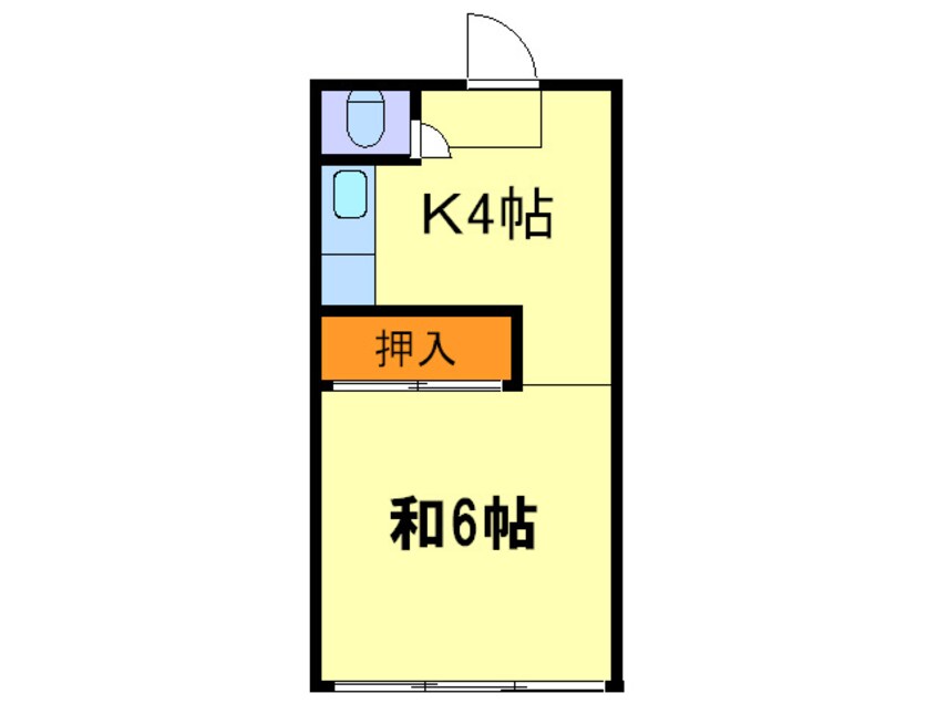 間取図 あおい荘