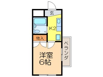 間取図 ハイネス西高蔵