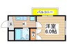 ハイネス西高蔵 1Kの間取り