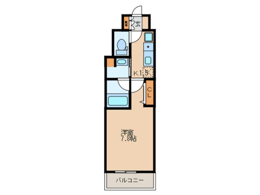 間取図 パークアクシス新栄