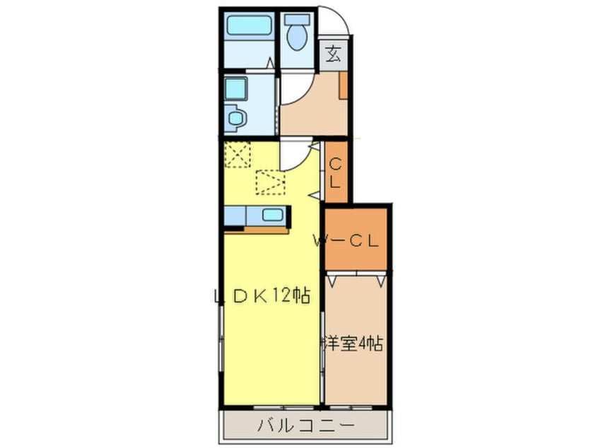 間取図 ソレイユ