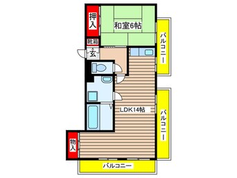 間取図 第２佐久間ビル