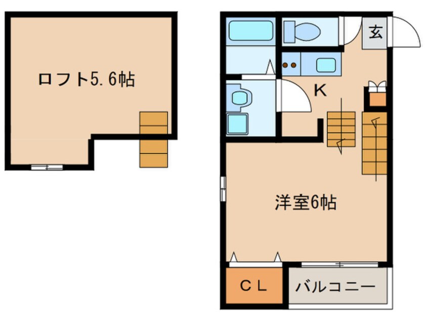 間取図 ディアコート浄心