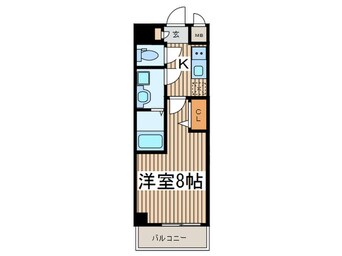 間取図 エスリード上前津エアスタ(203)